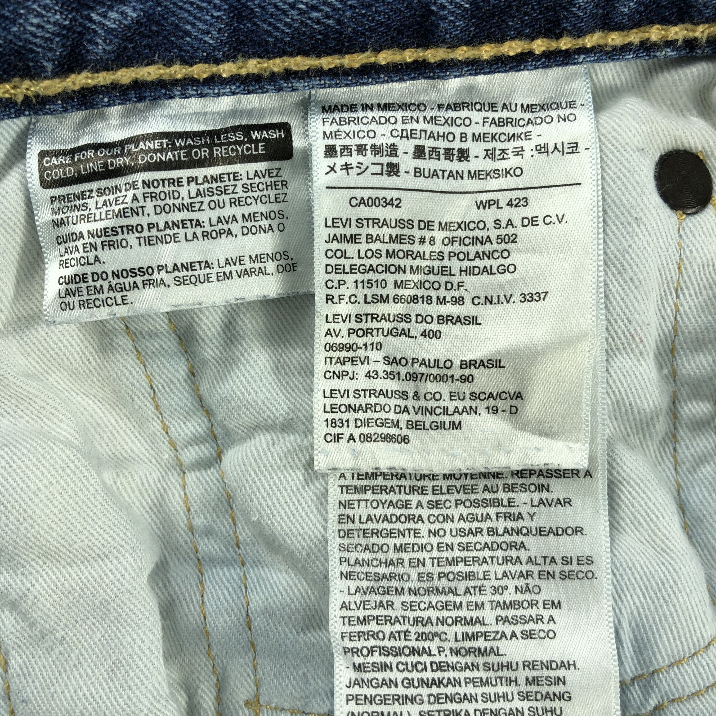 Levi's × Vintage Vintage Blue Wash Levis 569 Jeans-JM2996 Size US 36 / EU 52 - 16 Thumbnail
