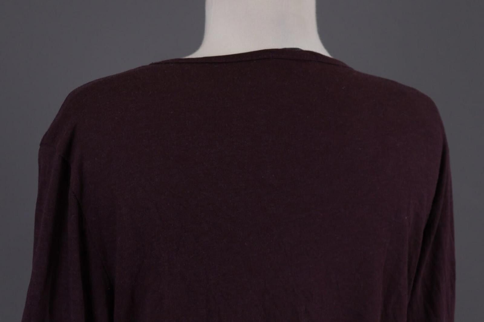 James Perse Standart James Perse Purple Cotton Wool Knit Blouse Size 4 Size S / US 4 / IT 40 - 11 Thumbnail