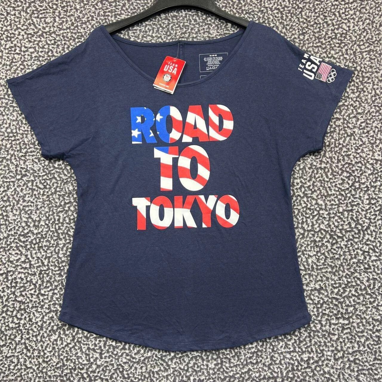 Other Team USA Olympic Shirt Women Road to Tokyo Short Sleeve M Size M / US 6-8 / IT 42-44 - 1 Thumbnail