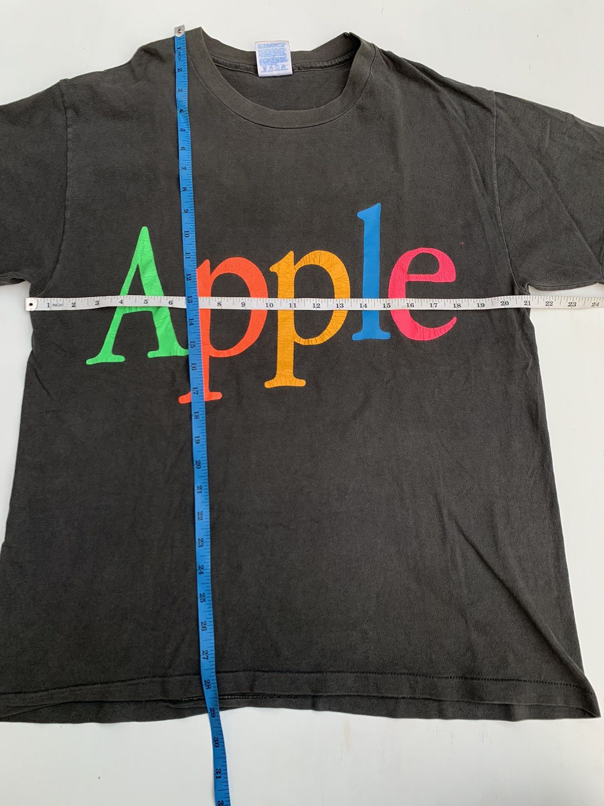 Apple ❤️‍🔥BINDING OFFER❤️‍🔥 Apple Vintage Sun Faded Tee T Shirt Size US L / EU 52-54 / 3 - 5 Thumbnail
