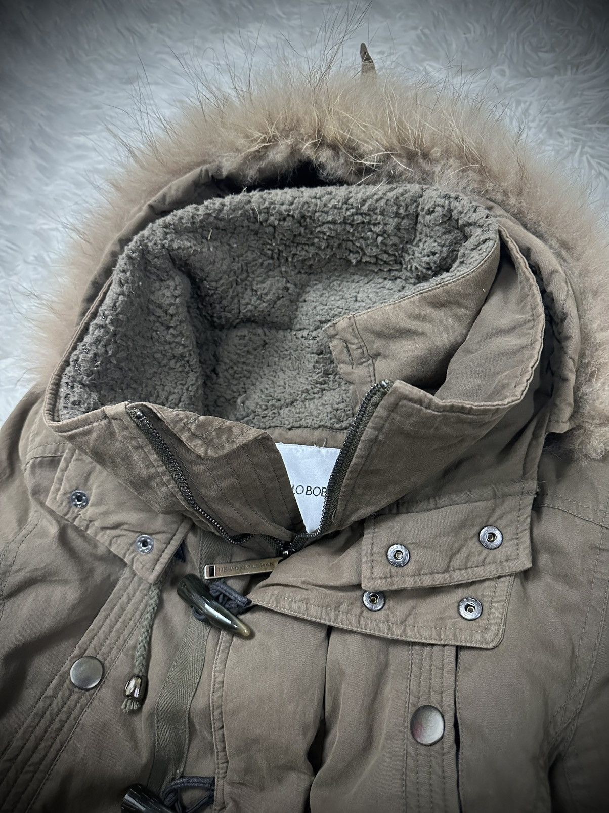 Le Grande Bleu (L.G.B.) rare buffalo bobs gimmick fur apocalypse vkei jacket Size US M / EU 48-50 / 2 - 3 Thumbnail