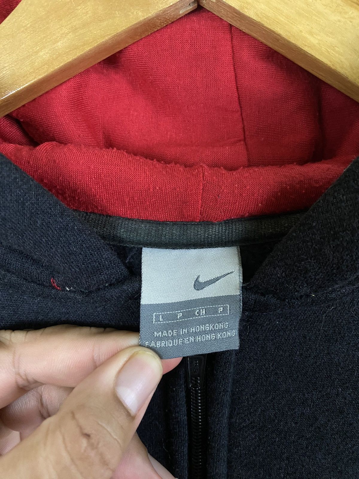 Nike × Vintage Vintage Nike Manchester United Hoodies Size US L / EU 52-54 / 3 - 11 Thumbnail
