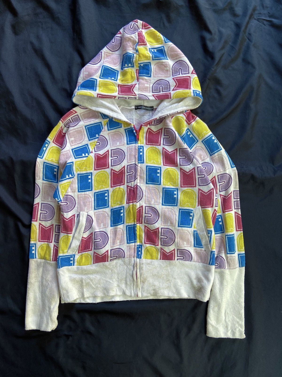 If Six Was Nine × Japanese Brand × Le Grande Bleu (L.G.B.) JAPANESE FORTUNE COOKIES ZIP HOODIE Size US S / EU 44-46 / 1 - 1 Thumbnail