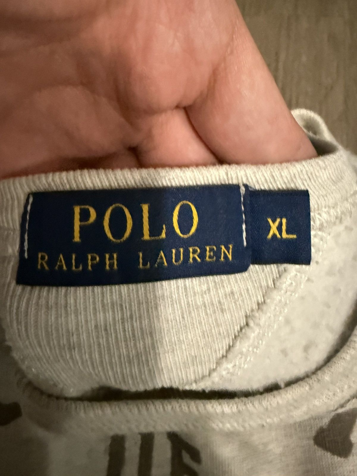 Polo Ralph Lauren Polo Ralph Lauren Crewneck Sweatshirt Athletic Club Size US XL / EU 56 / 4 - 4 Thumbnail