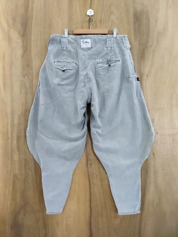 Japanese Brand TOBBY FADED GREEN BAGGY PANTS Size US 36 / EU 52 - 7 Thumbnail