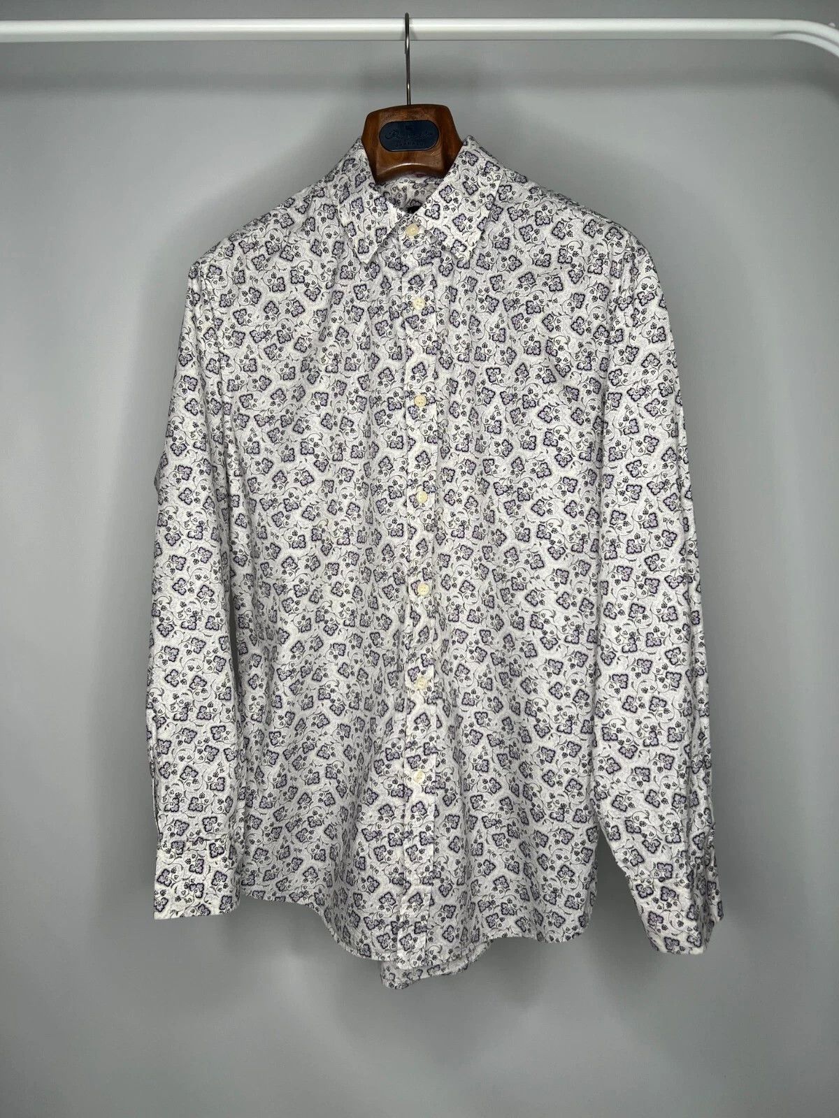 Paul Smith Paul Smith London Men Floral Pattern Long Sleeve Shirt Size US M / EU 48-50 / 2 - 1 Thumbnail