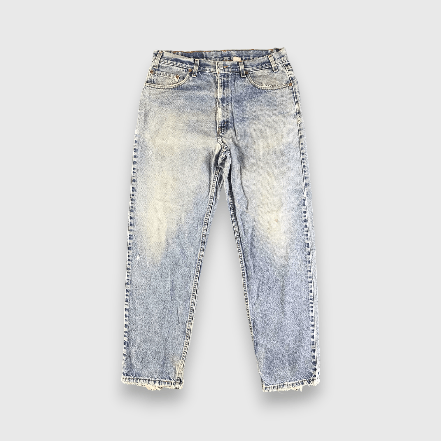 Levi's Vintage Blue Wash Levis 550 Jeans-J3022 Size US 35 - 1 Thumbnail