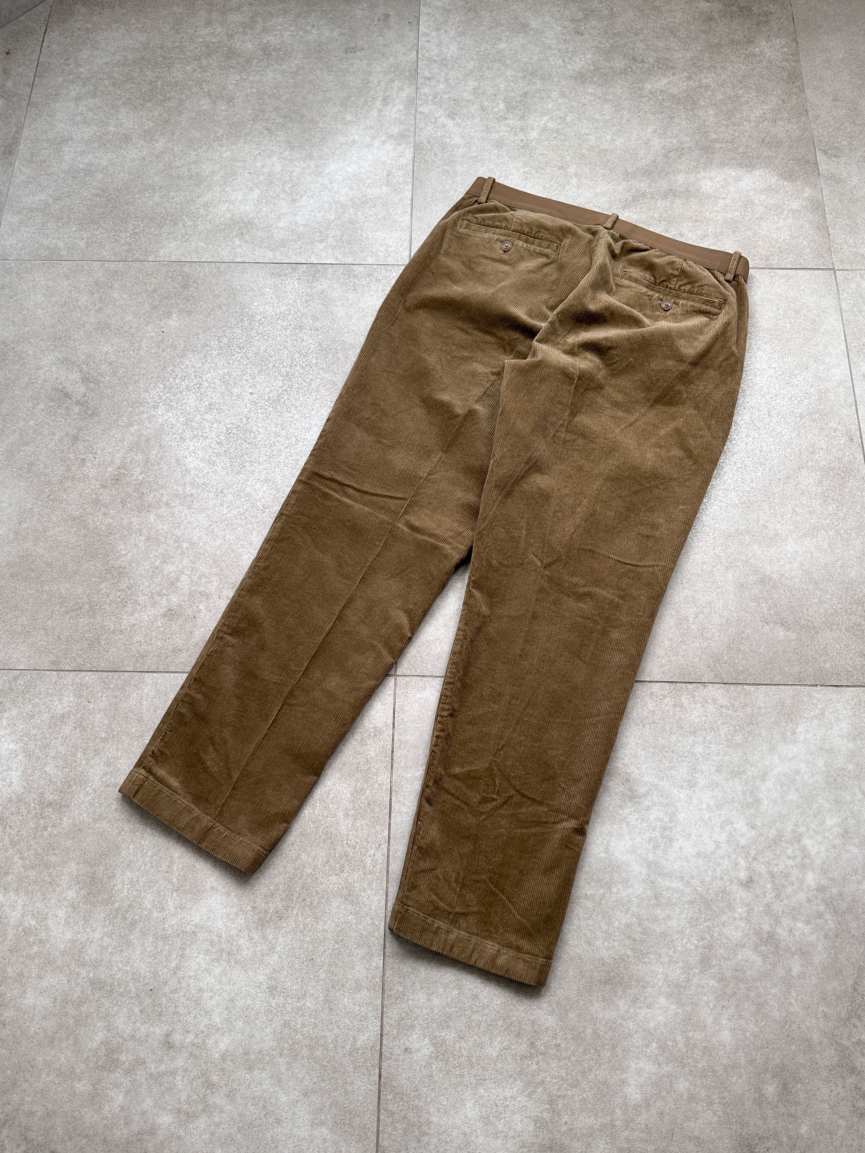 Uniqlo Uniqlo Brown Corduroy Pants Trousers Size US 33 - 2 Thumbnail