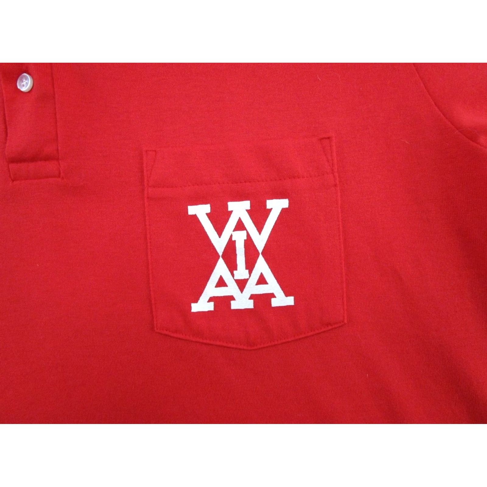 Vintage VINTAGE Hartwell Polo Shirt XL Red 90s Logo Embroidered Casual Size US XL / EU 56 / 4 - 2 Thumbnail