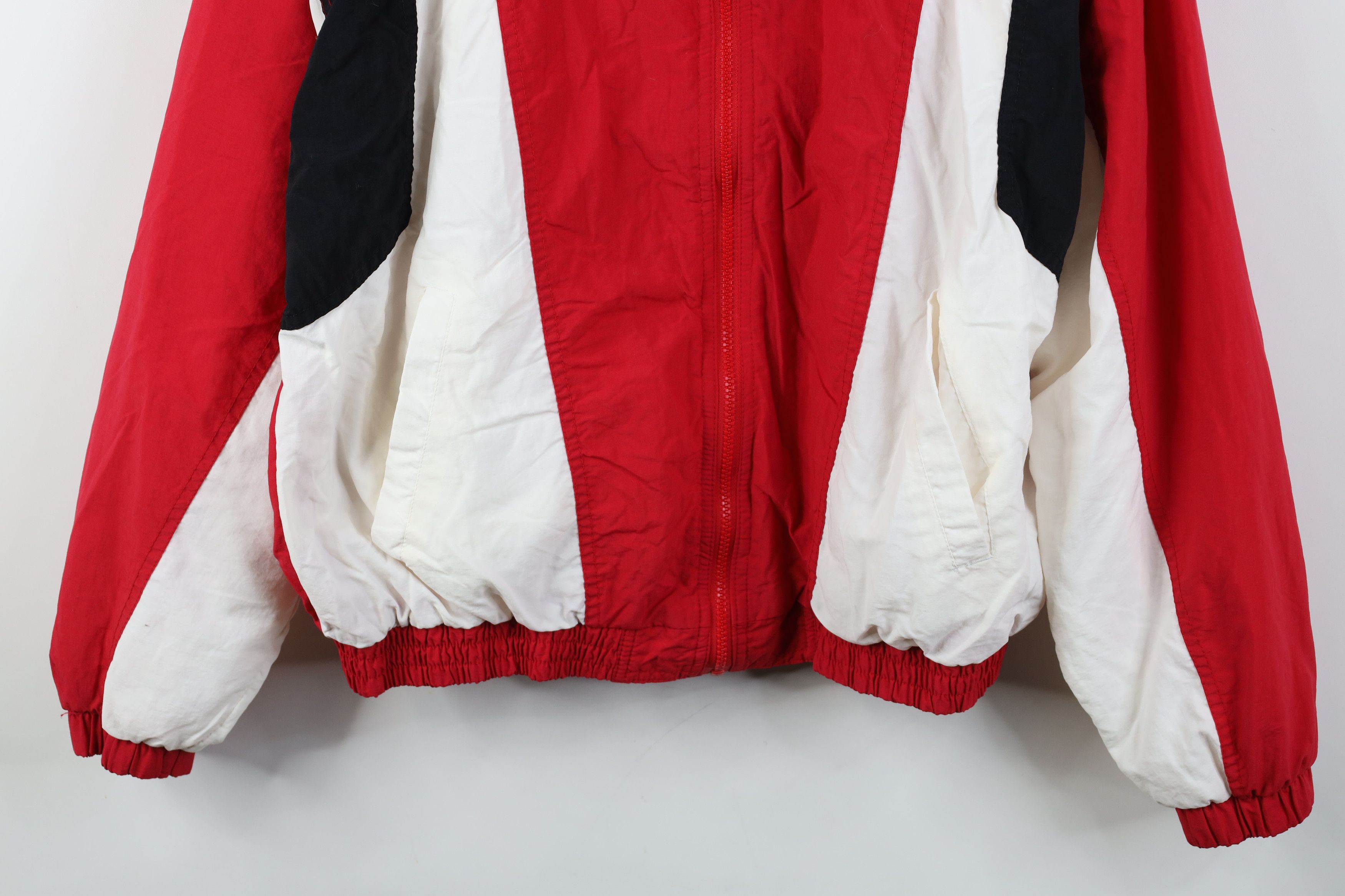 Reebok Vintage 90s Reebok Green State University Bomber Jacket Size US L / EU 52-54 / 3 - 3 Thumbnail