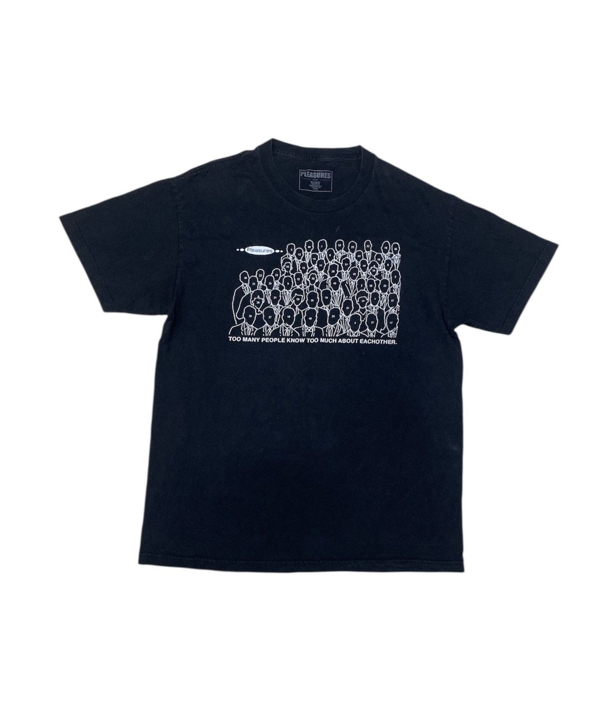 Vintage Pleasures streetwear graphic tee shirt Size US L / EU 52-54 / 3 - 1 Thumbnail
