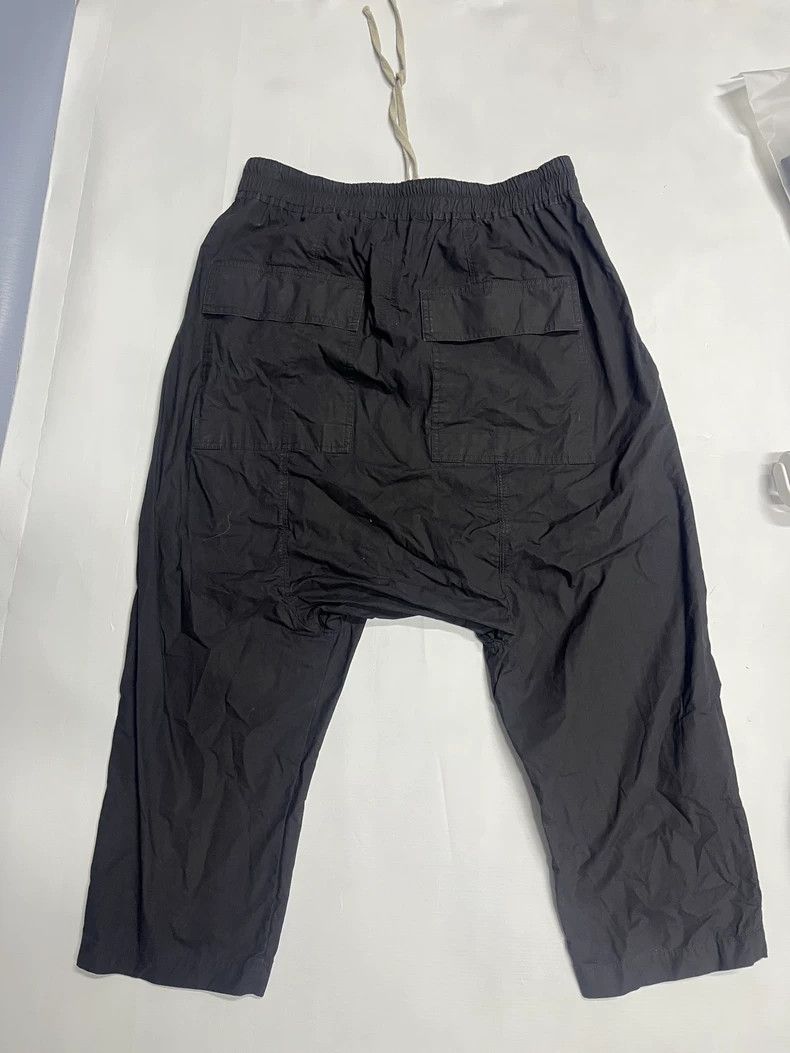 Rick Owens Rick Owens size US 48 Main Line Black Cropped Pants 2504-N Size US 32 / EU 48 - 2 Thumbnail