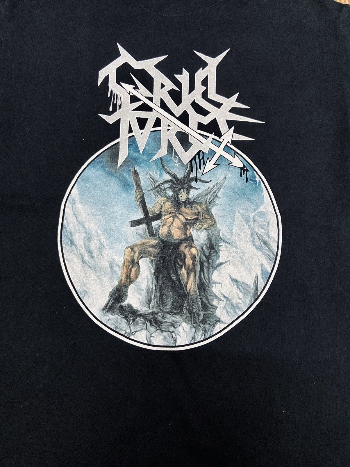 Band Tees CRUEL FORCE "The Rise Of Satanic Might" TEE Size US M / EU 48-50 / 2 - 13 Thumbnail