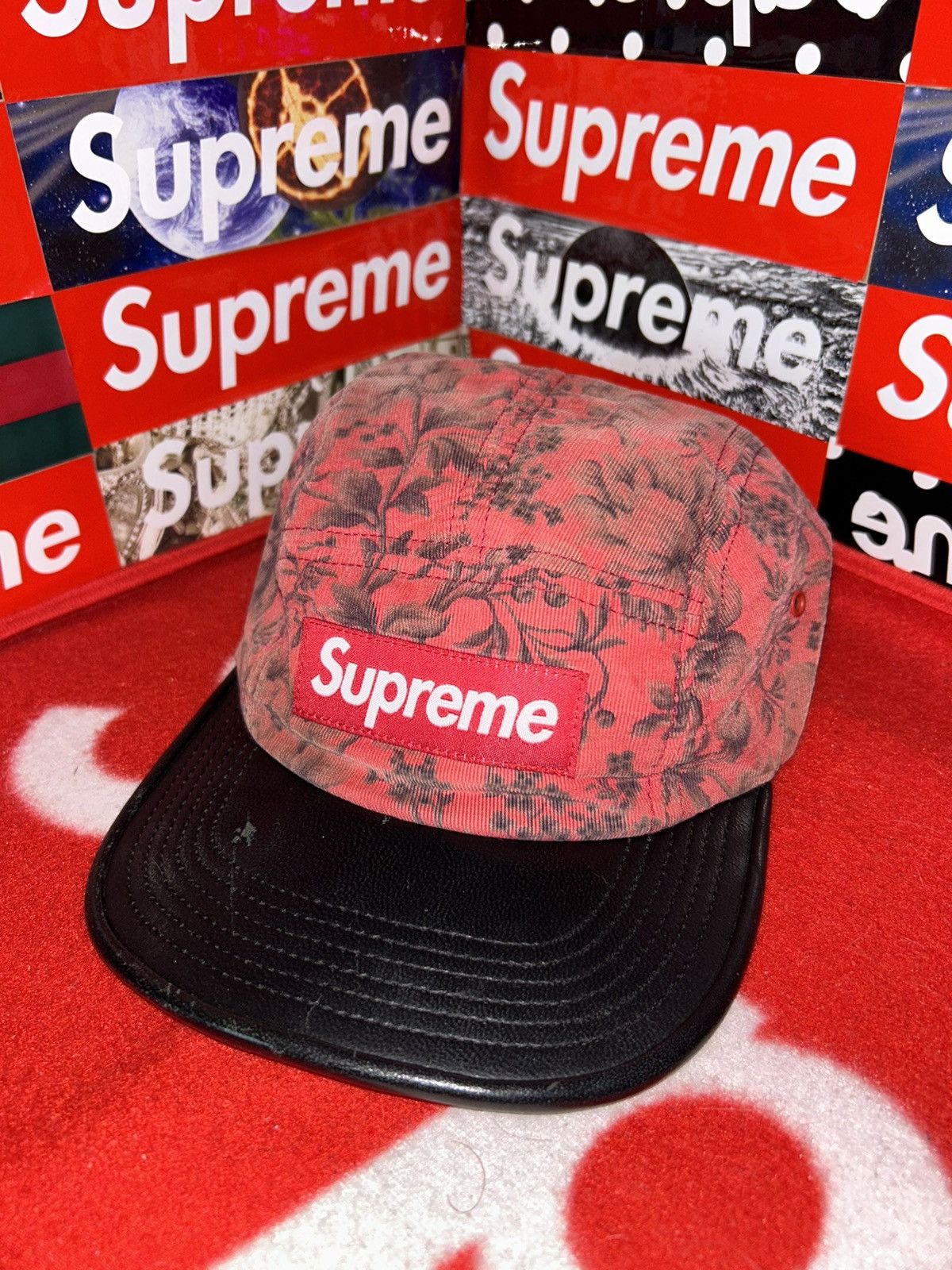 Supreme Supreme Liberty Floral Fabrics 5Panel Camp Cap SS12 RARE HAT Size ONE SIZE - 11 Thumbnail