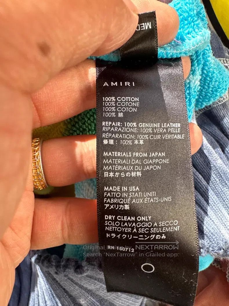 Amiri Amiri Rainbow Tie-Dye Hoodie Size US M / EU 48-50 / 2 - 5 Thumbnail