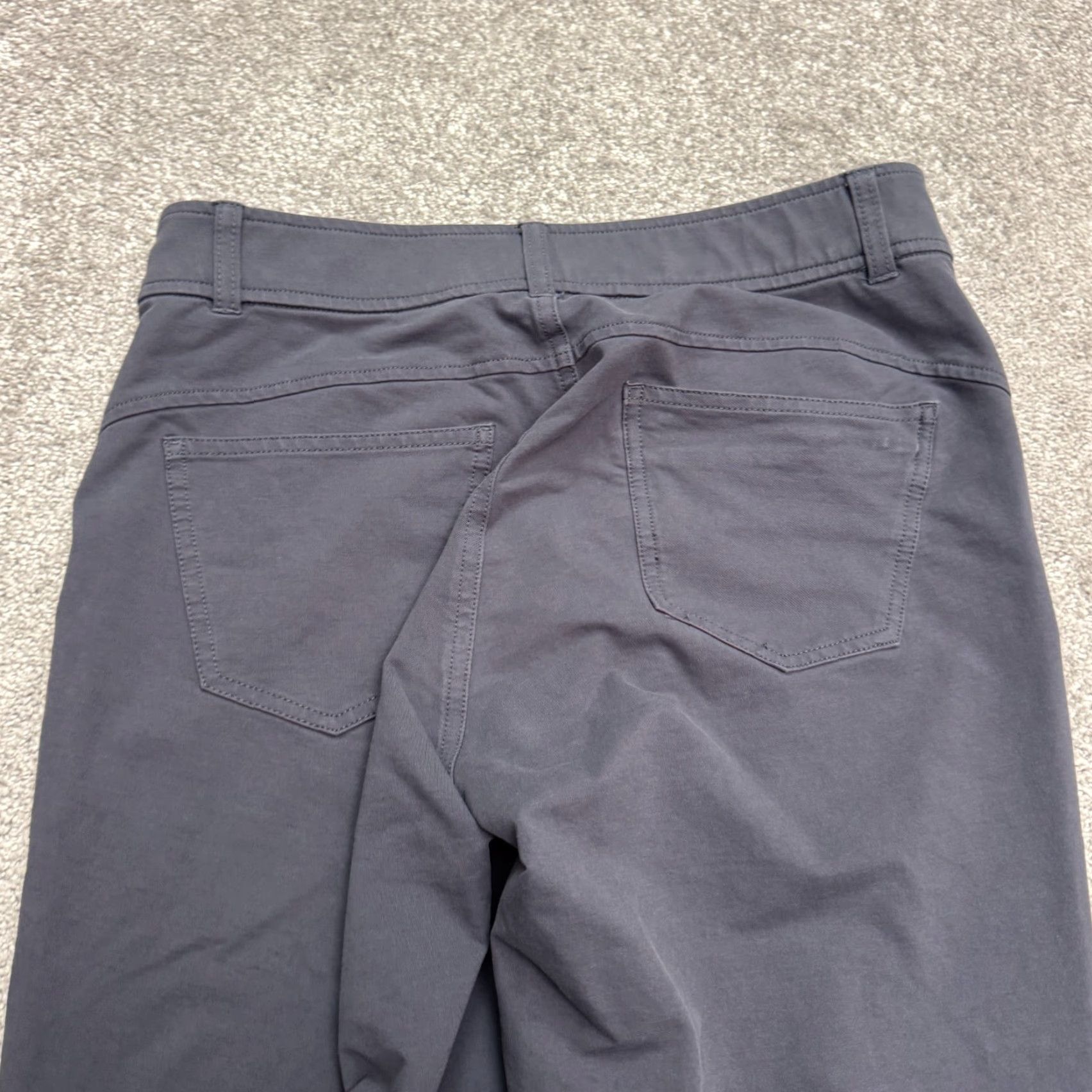 Orvis Orvis Straight Leg Cotton Trouser Womens 8 Dark Blue Flat Front Classic Casual Size 30" / US 8 / IT 44 - 3 Thumbnail