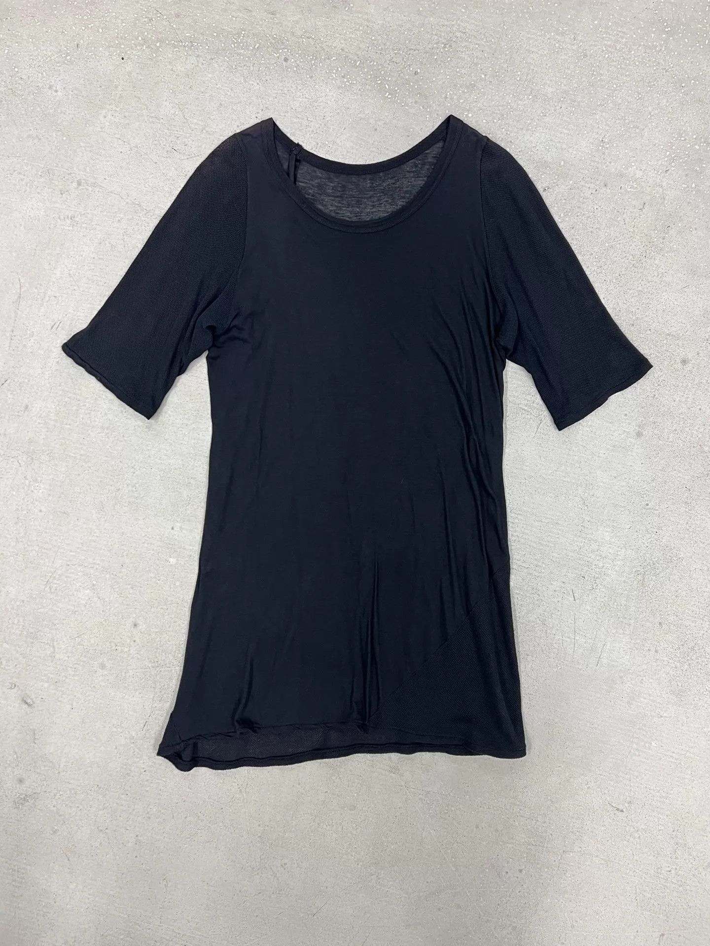 Boris Bidjan Saberi BBS Handmade Mesh & Wool Knit Short-Sleeve T-Shirt S Size US S / EU 44-46 / 1 - 1 Thumbnail