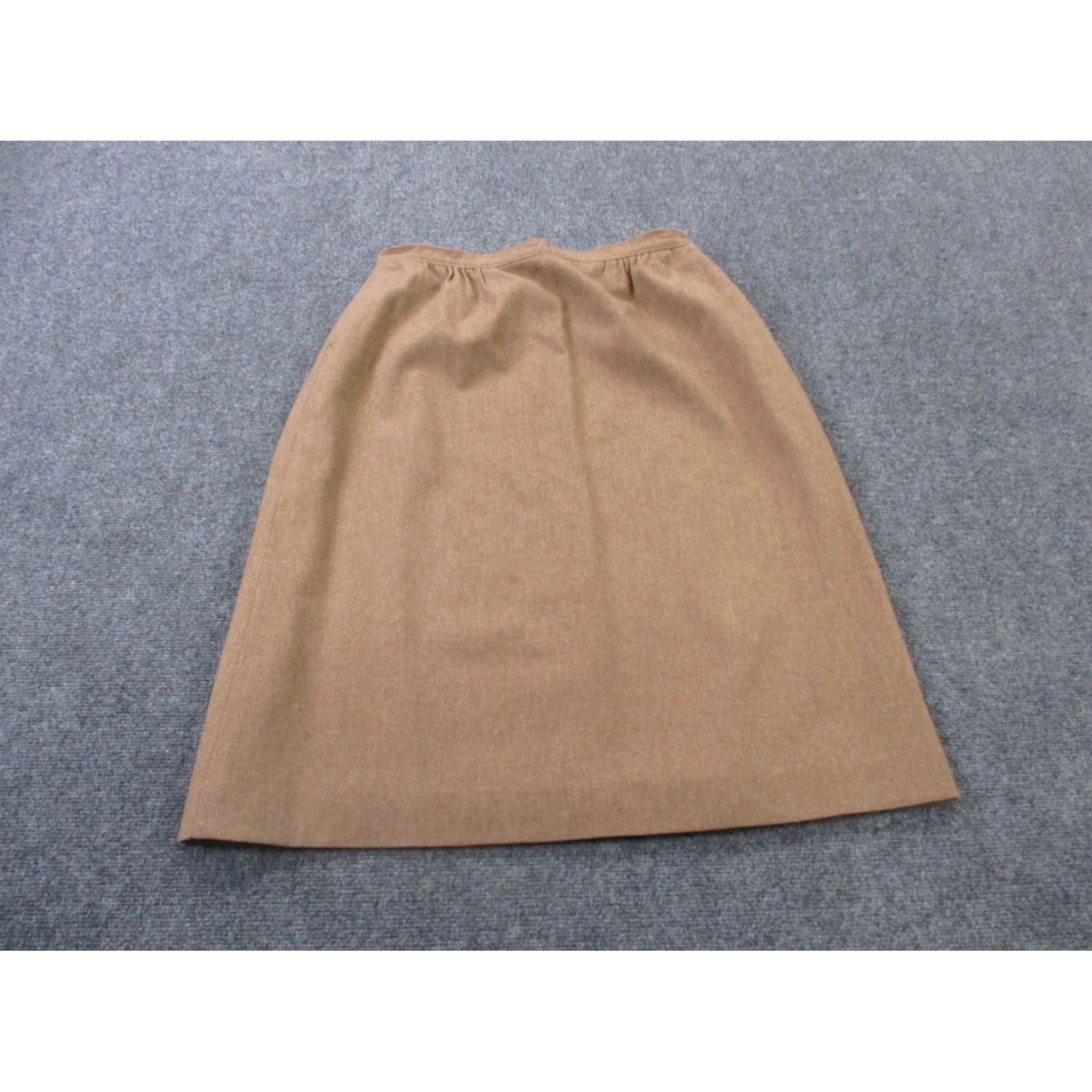 Pendleton Pendleton Skirt Women L Beige Wool A-Line Vintage Preppy USA Made Size 36" / US 14 / IT 50 - 2 Thumbnail