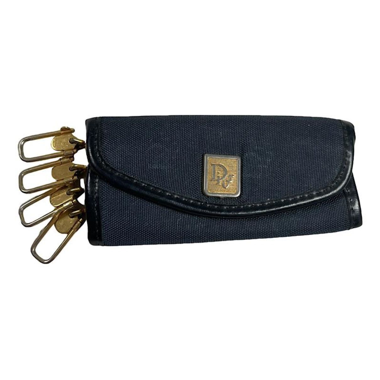Dior Saddle Navy Leather Purse Size ONE SIZE - 1 Thumbnail
