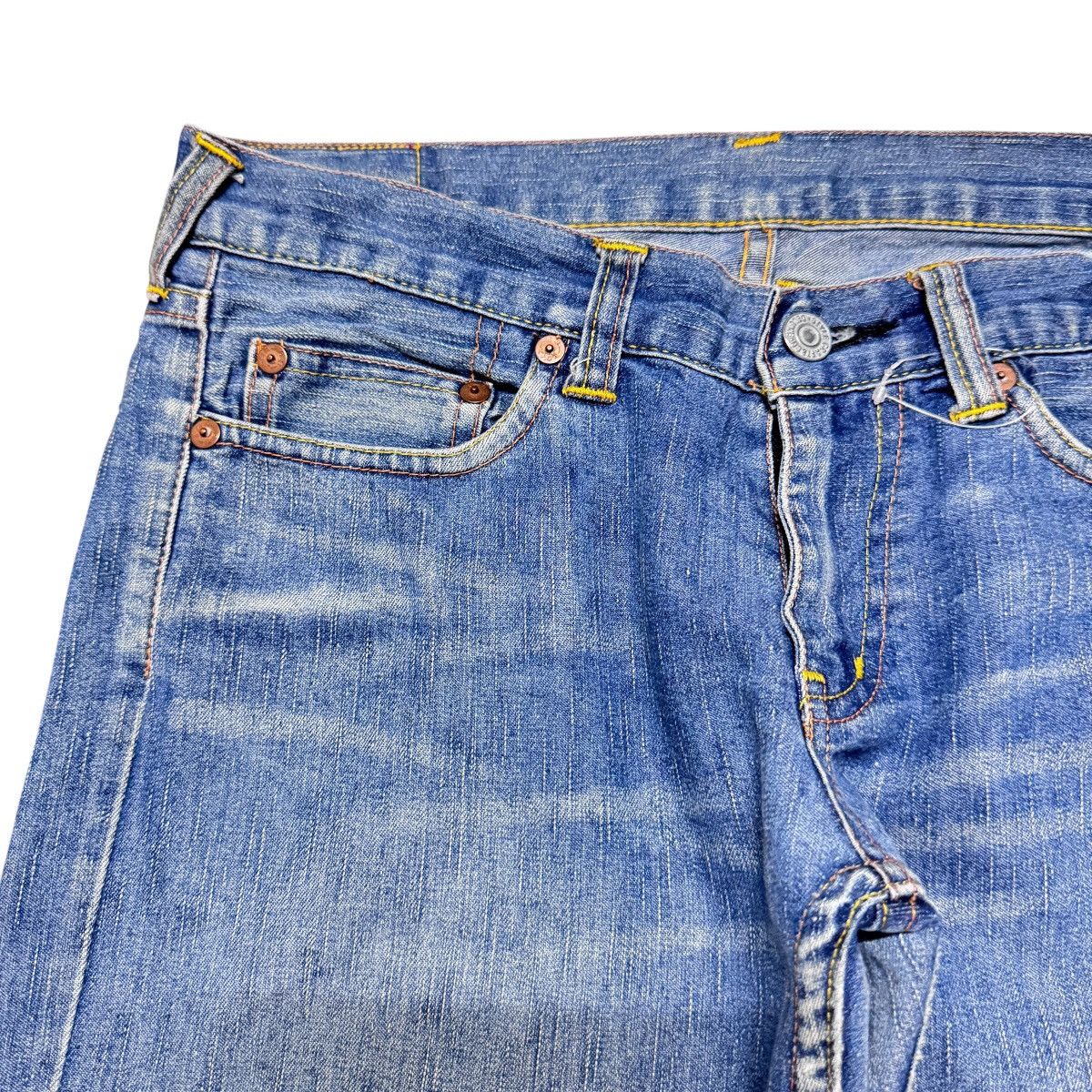 Evisu Evisu Donna Seagul Denim Jeans Size 29" - 4 Thumbnail