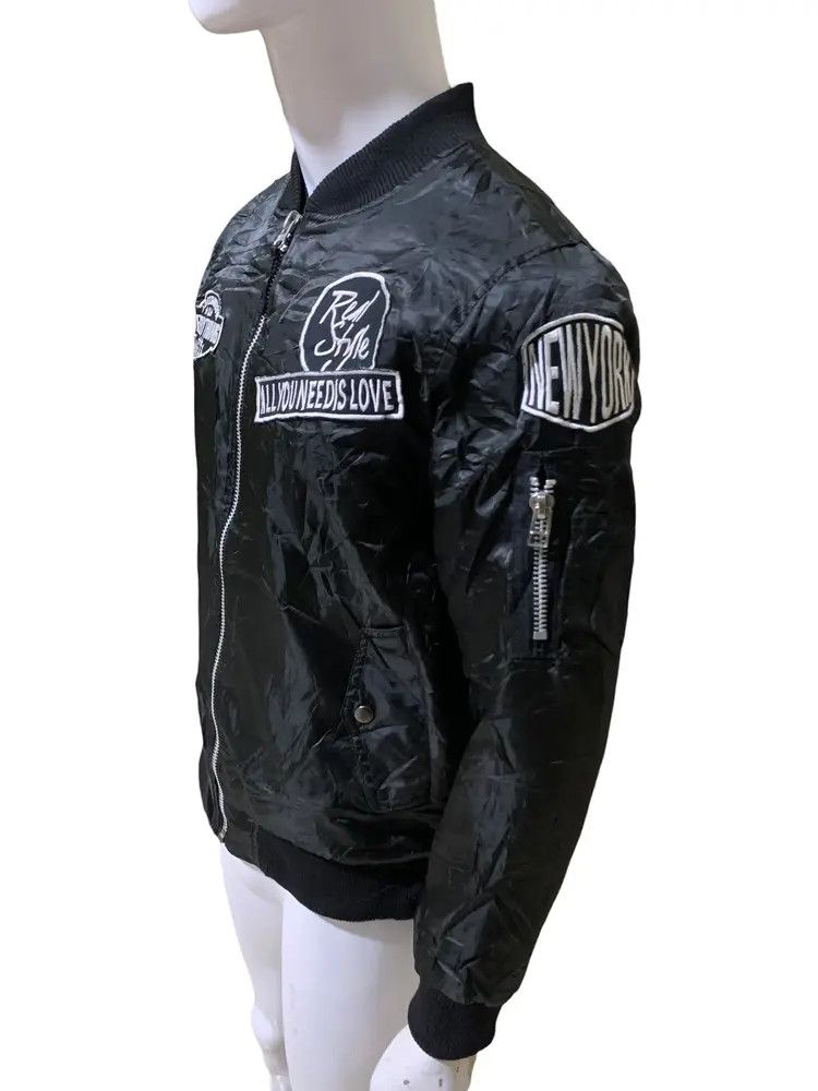Vintage Vintage poem patches Military bomber jacket Size US M / EU 48-50 / 2 - 4 Thumbnail