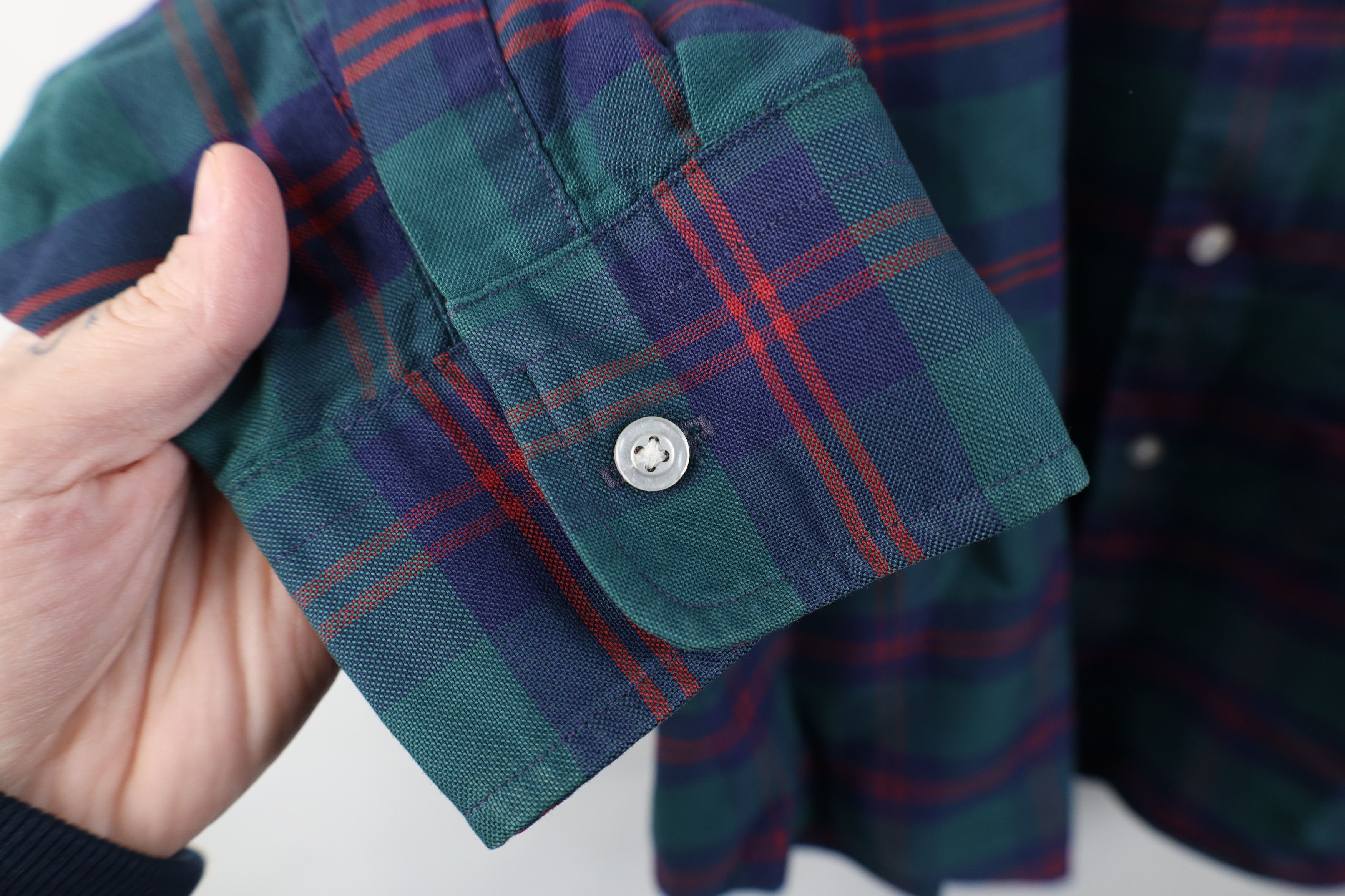 L.L. Bean Vintage 70s 80s LL Bean Collared Button Down Shirt USA Size US M / EU 48-50 / 2 - 6 Thumbnail