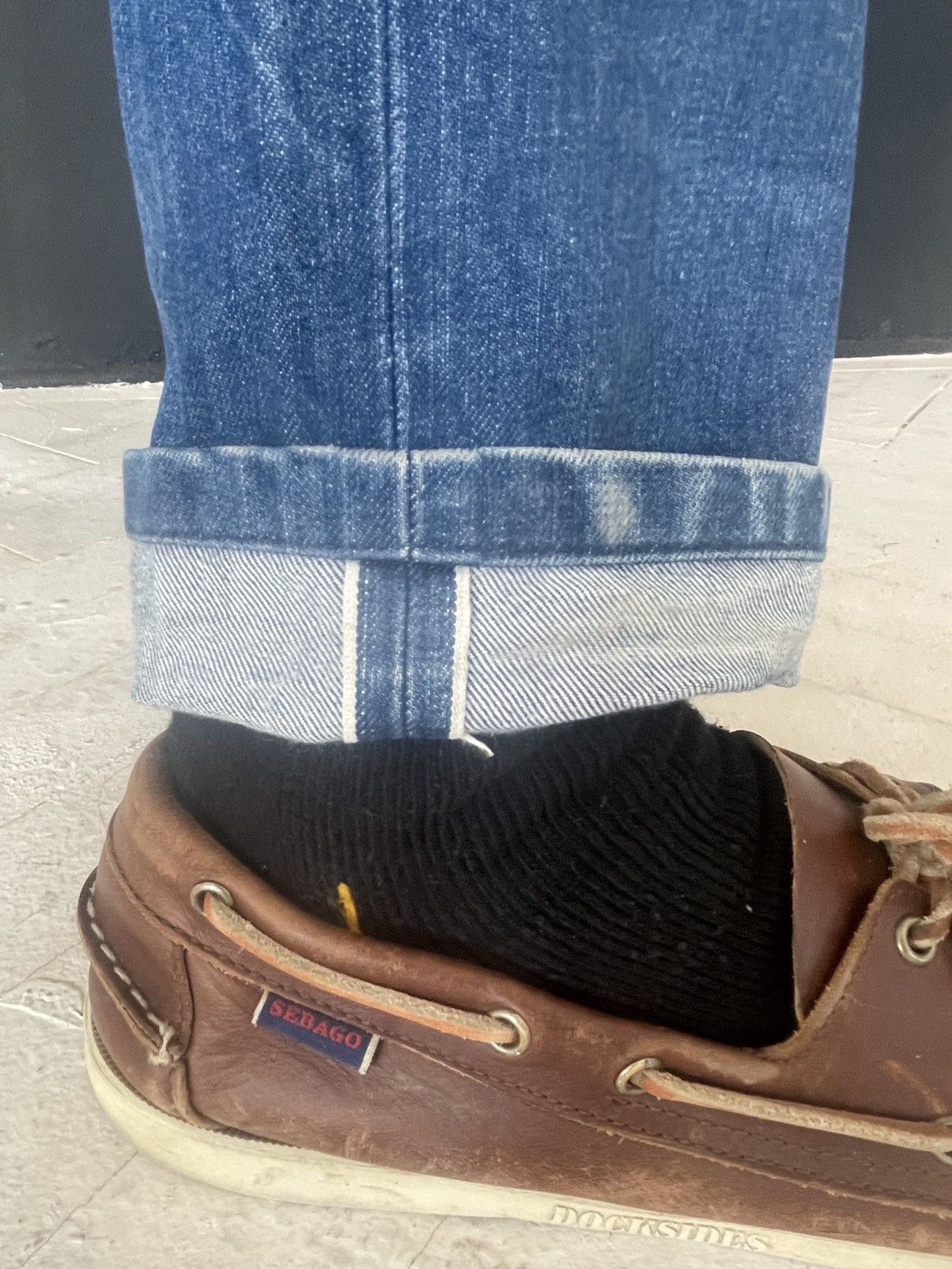 Gustin Gustin Selvedge Denim Jeans Natural Fade USA size 30 Size US 30 / EU 46 - 8 Thumbnail
