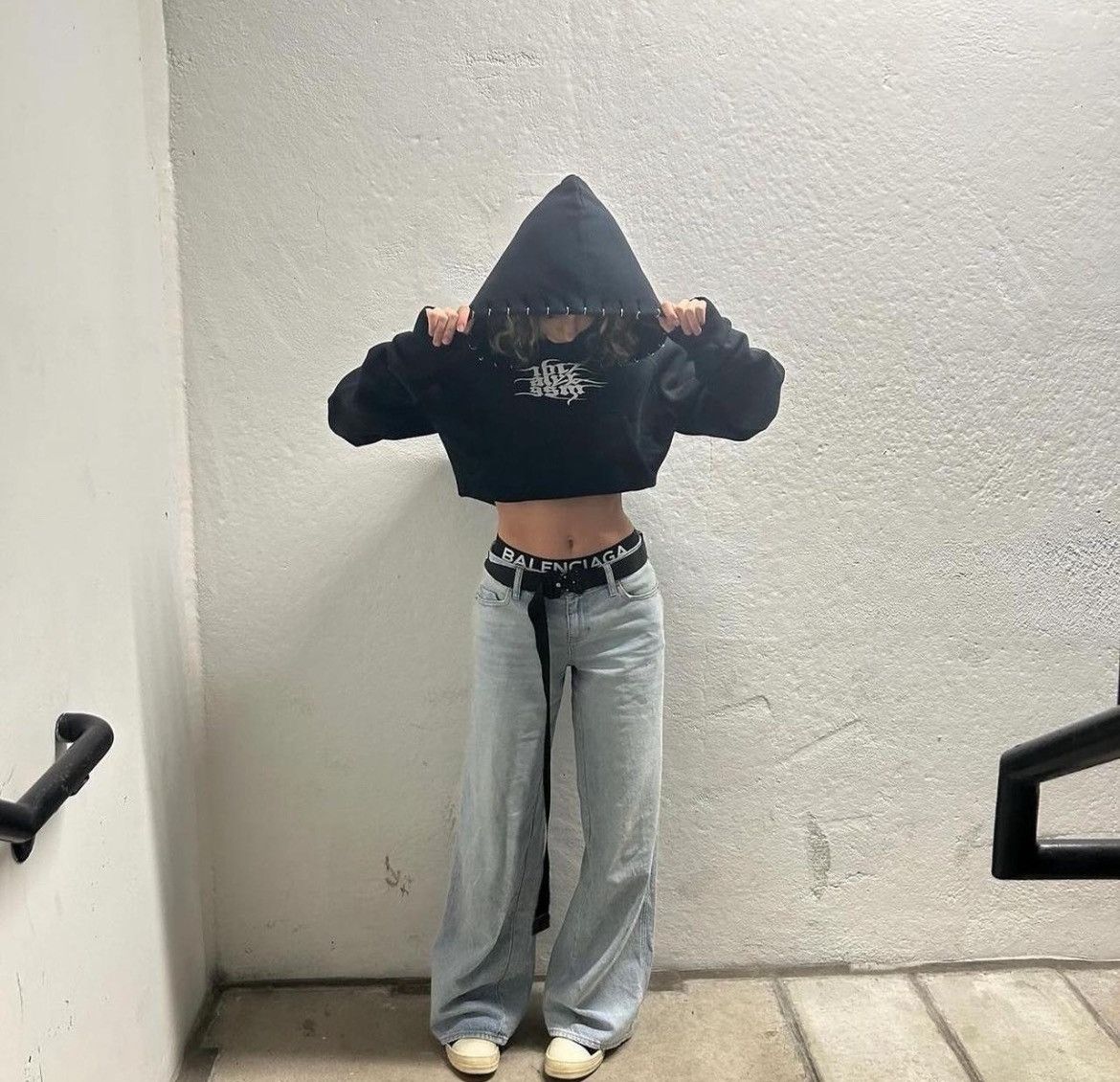 1017 ALYX 9SM ALYX cropped pierced hoodie Size S / US 4 / IT 40 - 2 Thumbnail