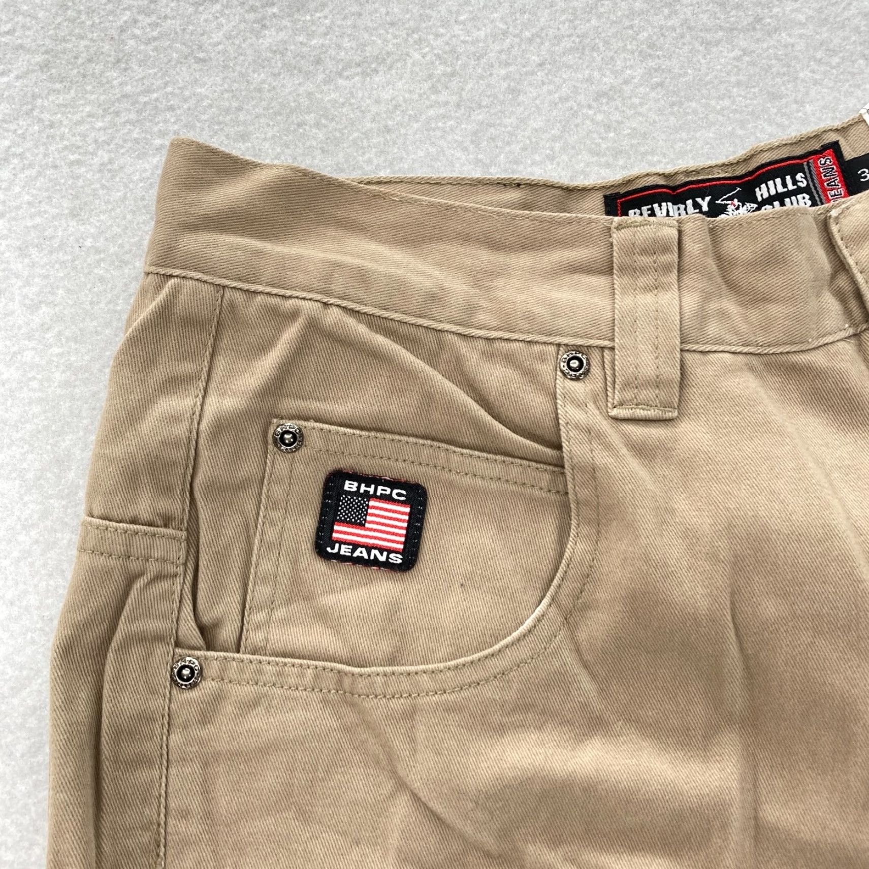 Beverly Hills Polo Club Vintage Beverly Hills Polo Club Carpenter Shorts Mens 34 Khaki Beige Embroidered Size US S / EU 44-46 / 1 - 3 Thumbnail