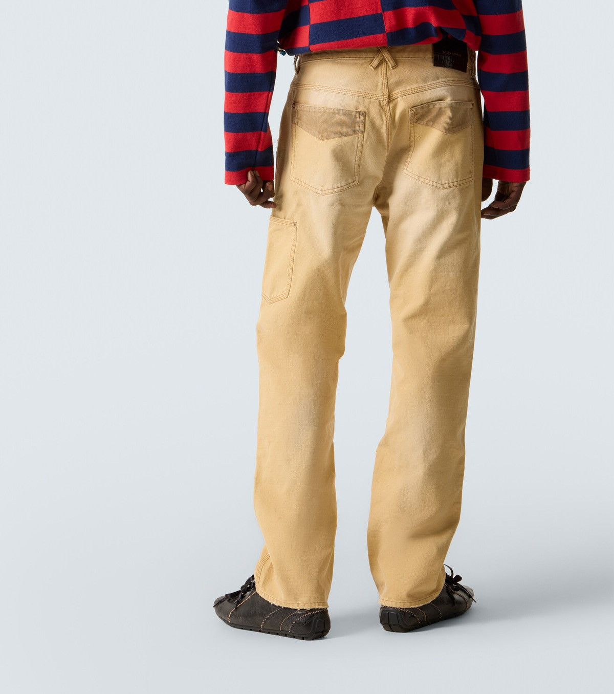 Wales Bonner Sand ‘Heavy Slub Canvas’ Sierra Pants Size US 34 / EU 50 - 19 Thumbnail