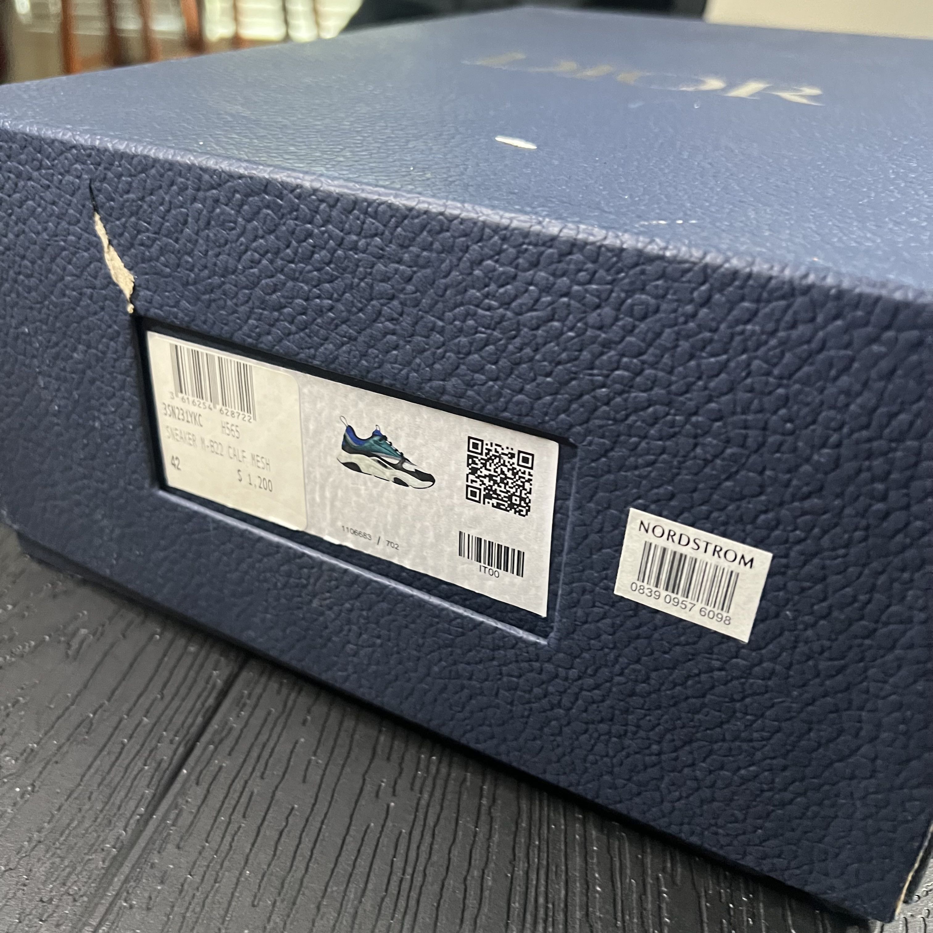 Dior Dior B22 Blue Deep Green Size US 9 / EU 42 - 15 Thumbnail