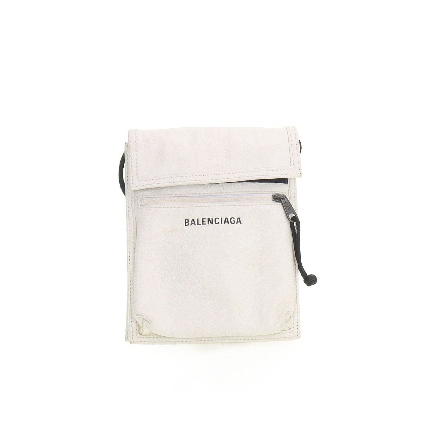 Balenciaga Balenciaga Explorer Leather Smartphone Bag One Size Size ONE SIZE - 1 Thumbnail