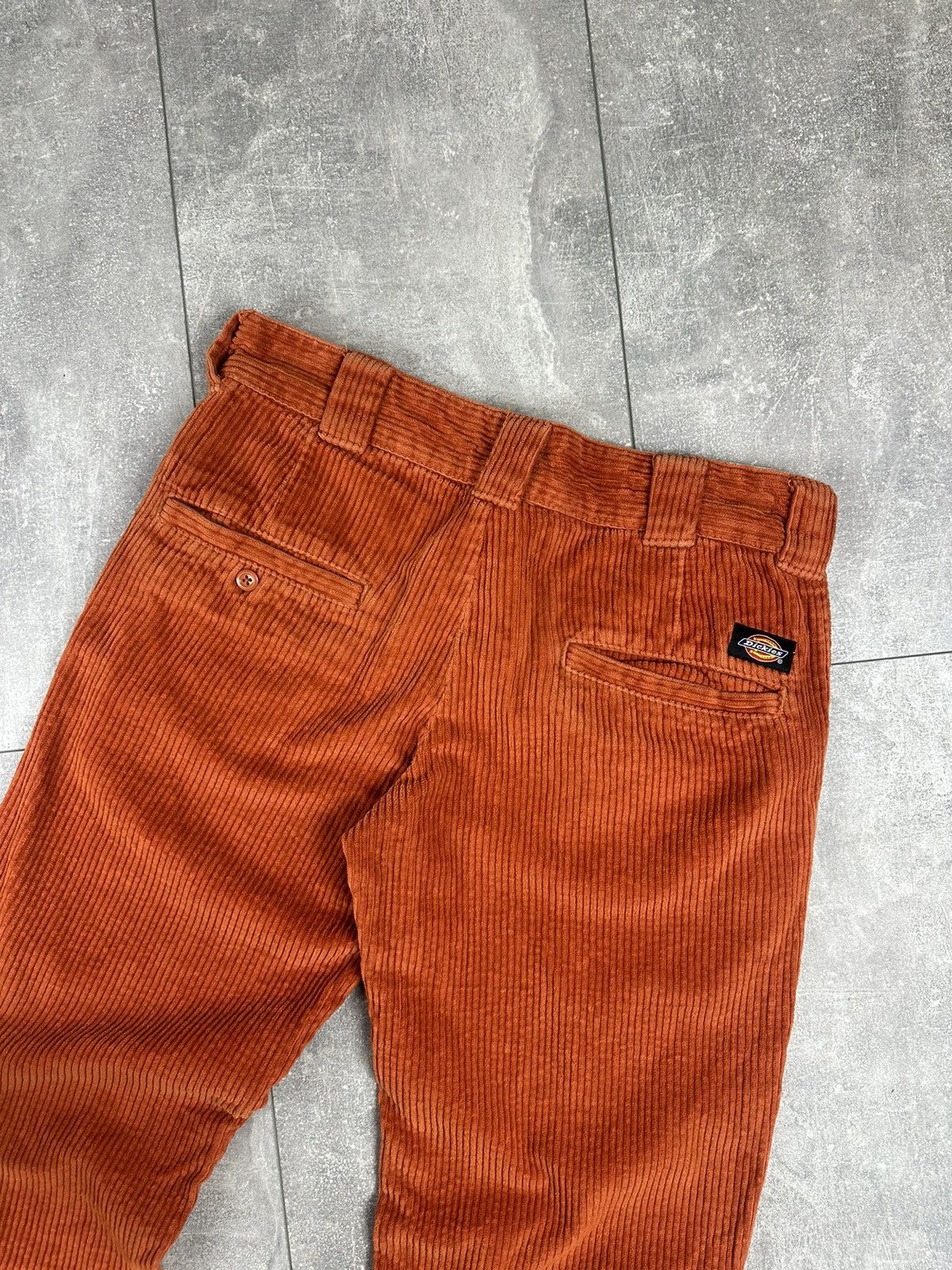 Dickies Dickies Orange Small Logo Corduroy Pants Size US 30 / EU 46 - 5 Thumbnail