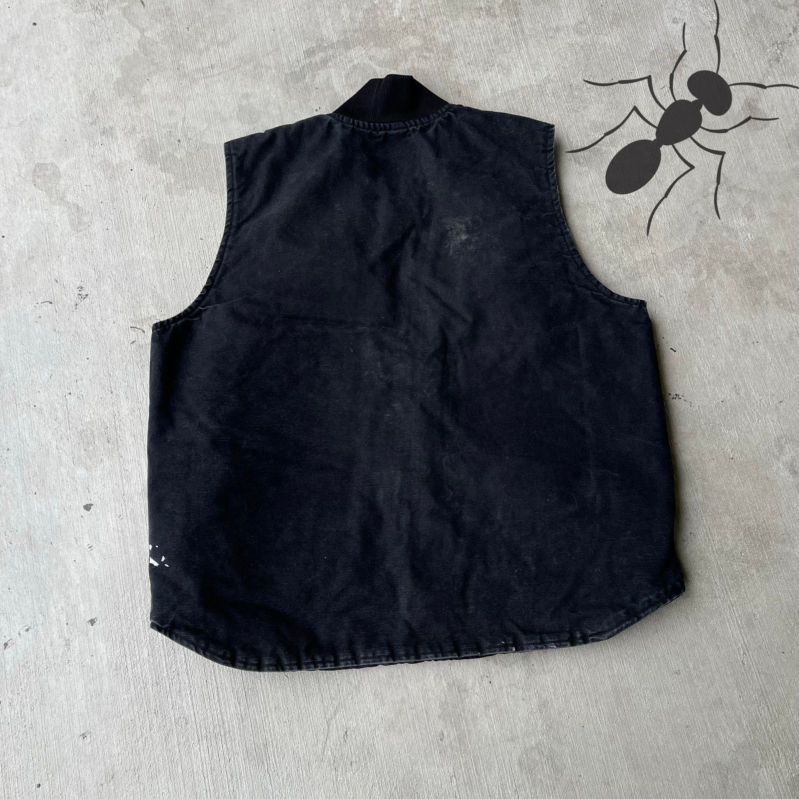 Carhartt × Vintage Carhartt V01 BLK black work wear vest Size US XL / EU 56 / 4 - 4 Thumbnail
