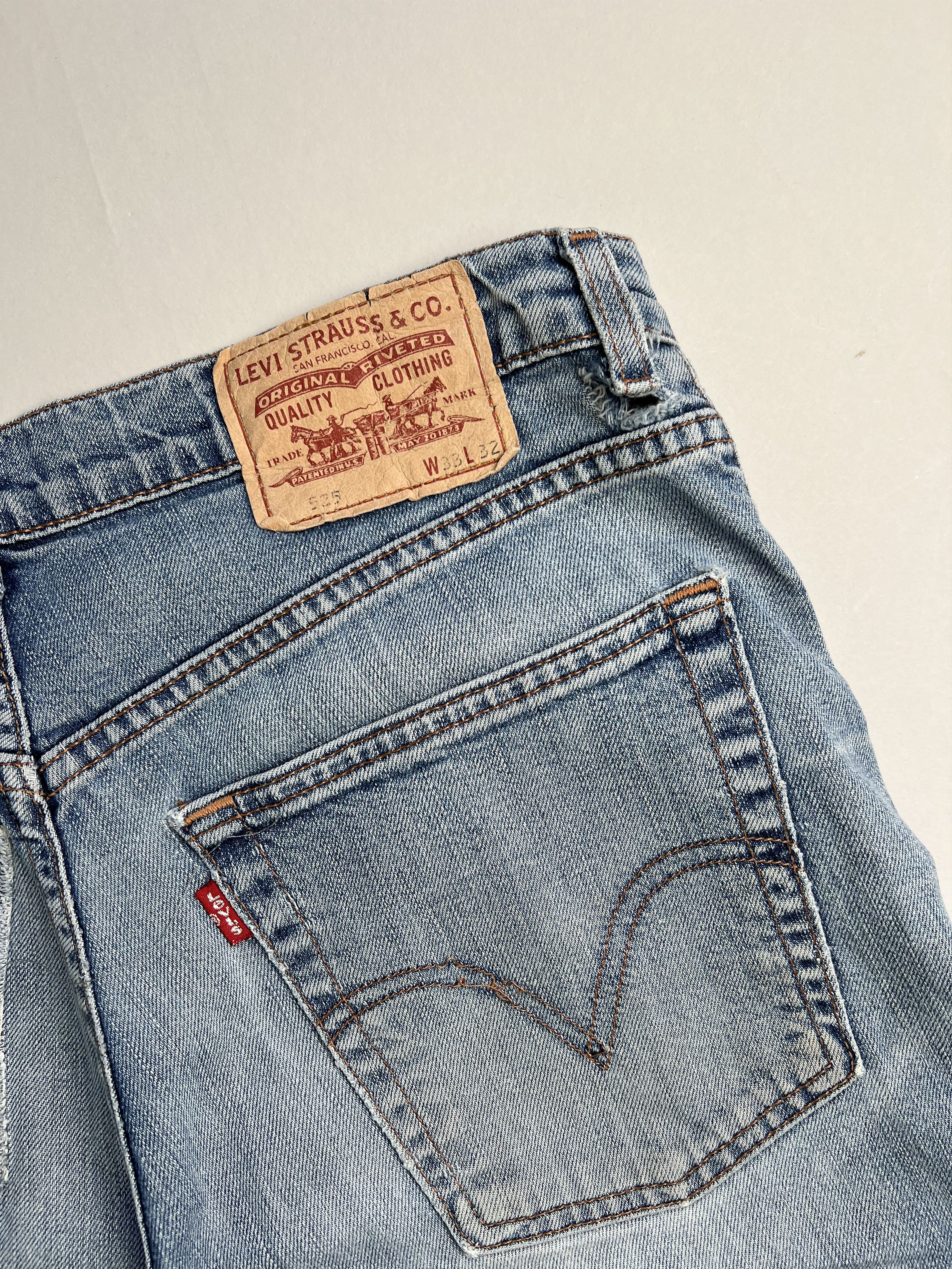 Levi's Levis 525 Jeans Shorts Light Blue W33 Size US 33 - 5 Thumbnail