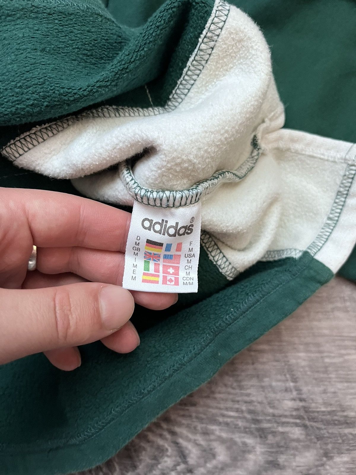 Adidas Vintage Adidas Trefoil Sweatshirt Big Logo Crewneck Size US M / EU 48-50 / 2 - 11 Thumbnail