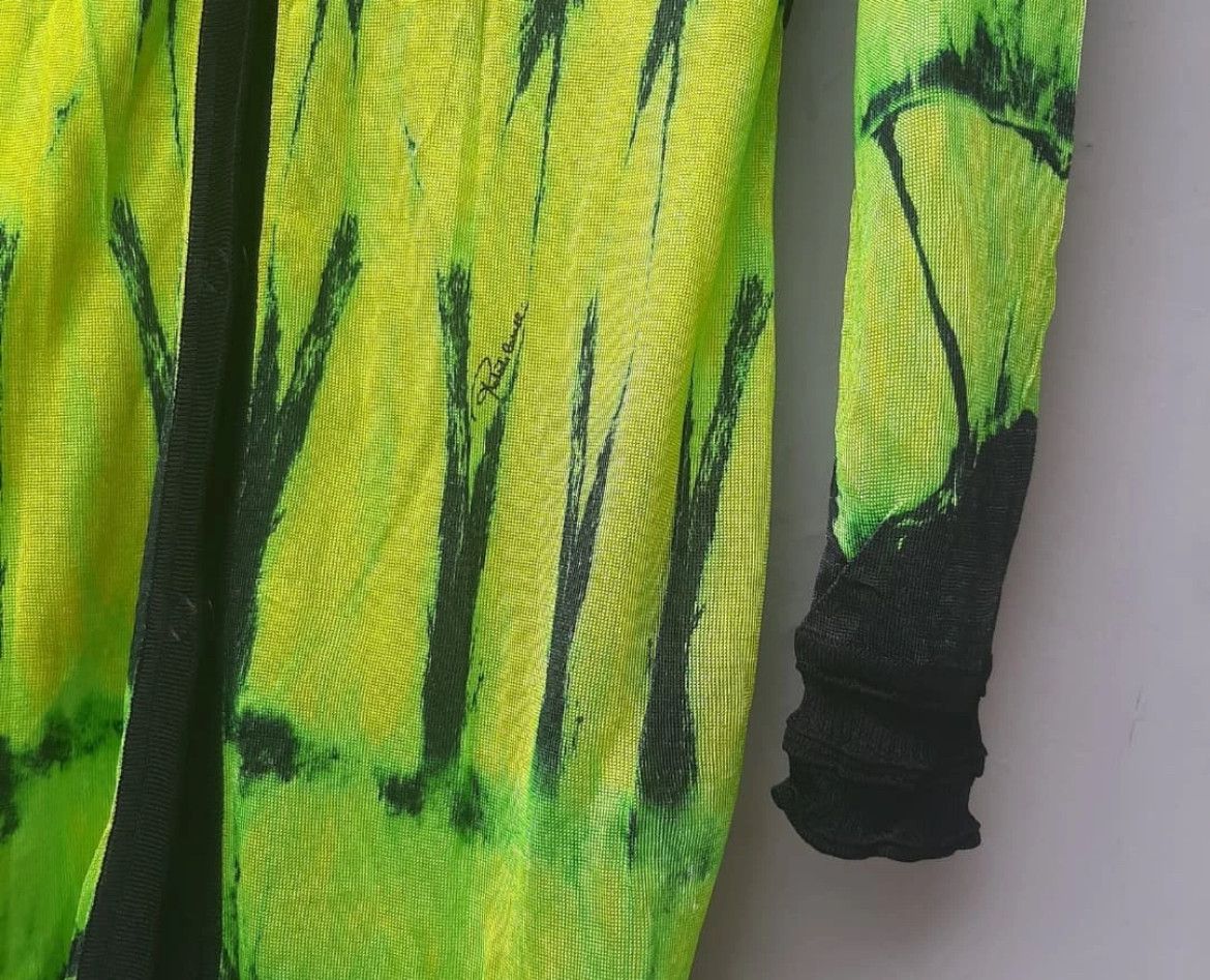 Roberto Cavalli 2000s Roberto Cavalli Rayon Cardigan Size M / US 6-8 / IT 42-44 - 2 Thumbnail