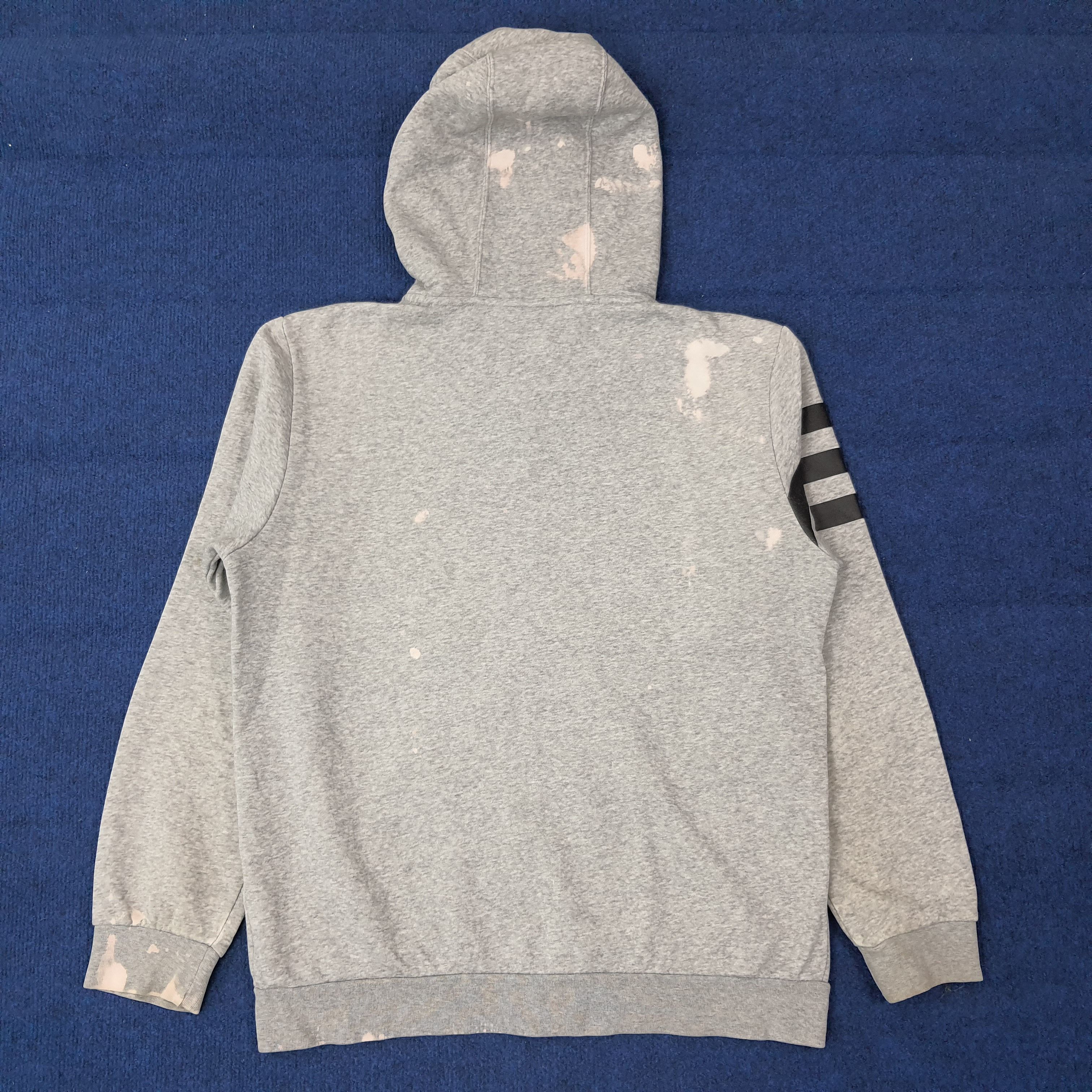 Adidas Vintage Adidas 3 Stripes Zipper Hoodie C261N27 Size US M / EU 48-50 / 2 - 3 Thumbnail