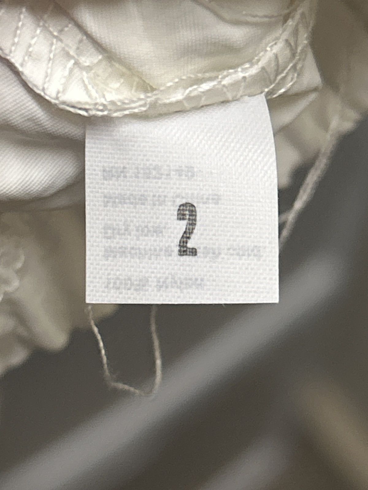 Balenciaga × Gap × Kanye West Yeezy white nylon vultures raincoat size 2 Size US L / EU 52-54 / 3 - 4 Thumbnail