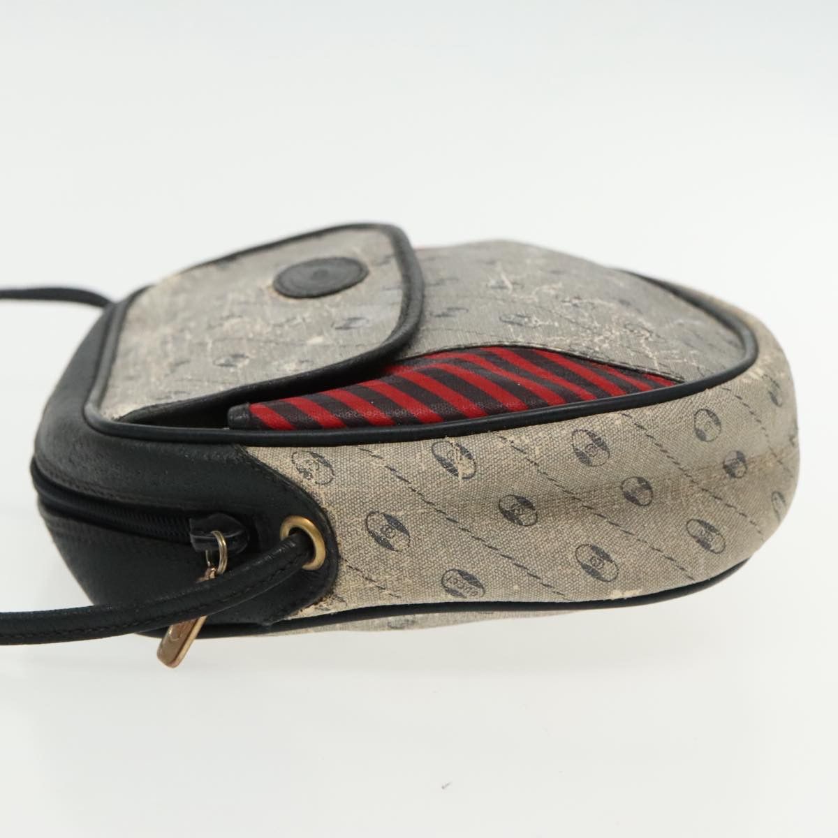 Gucci GUCCI Shoulder Bag Coated Canvas Gold Navy Size ONE SIZE - 4 Thumbnail