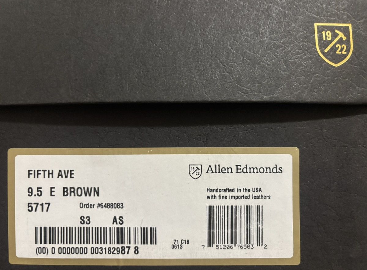 Allen Edmonds Allen Edmonds 5th Avenue 9.5E Size US 9.5 / EU 42-43 - 2 Thumbnail