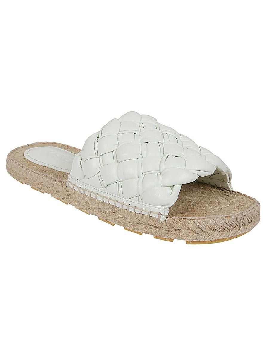 Bottega Veneta o1s1rm0925 Jack Espadrilles Slip On in White Size US 5 / IT 35 - 2 Thumbnail