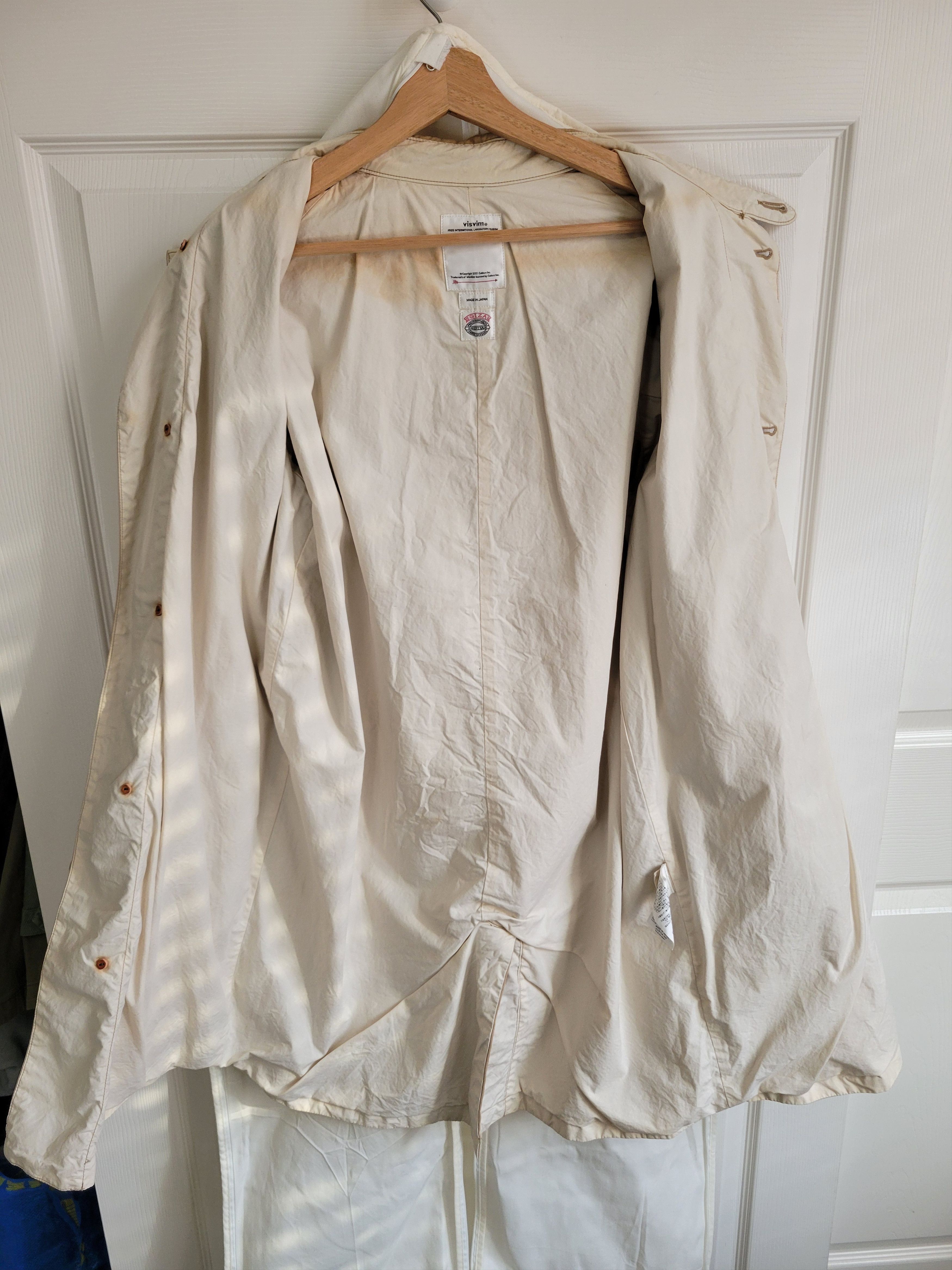 Visvim visvim fw18 GREASE MONKEY COAT (GIZA C/NY) F.I.L. EXCLUSIVE Size US S / EU 44-46 / 1 - 11 Thumbnail