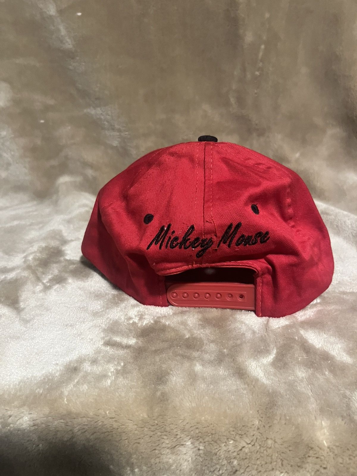 Disney × Mickey Unlimited × Vintage Vintage 90’s Micky Unlimited Micky mouse Red Dad Hat Size ONE SIZE - 3 Thumbnail