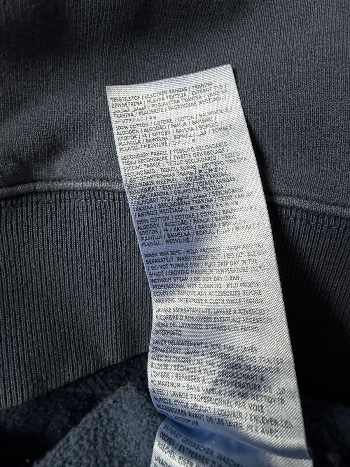 Maison Margiela $1.2k worn-look organic-cotton sweatshirt, M,oversized),IT Size US M / EU 48-50 / 2 - 17 Thumbnail