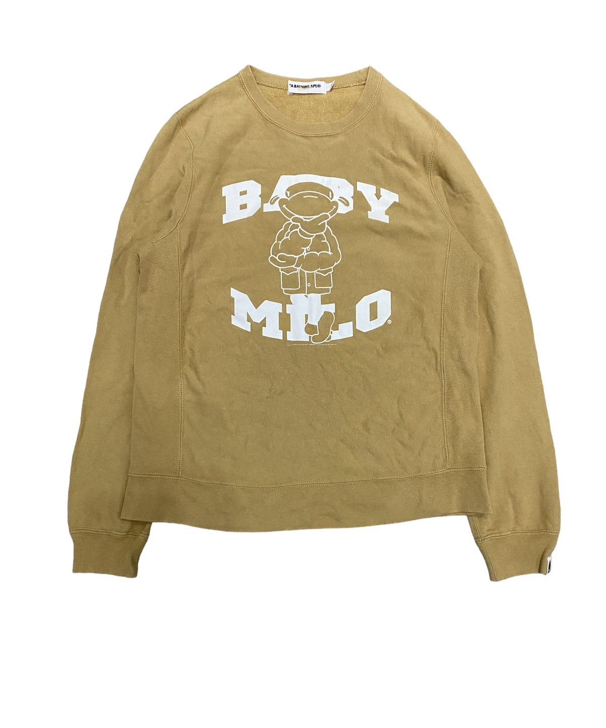 Bape 2008 Baby Milo Crewneck Size S / US 4 / IT 40 - 1 Thumbnail
