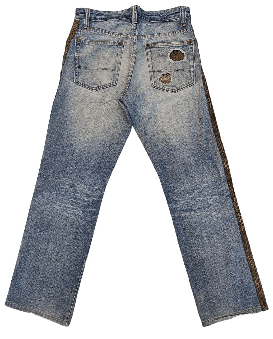 semanticdesign Semantic Side Tape Distressed Denim Size US 30 / EU 46 - 3 Thumbnail