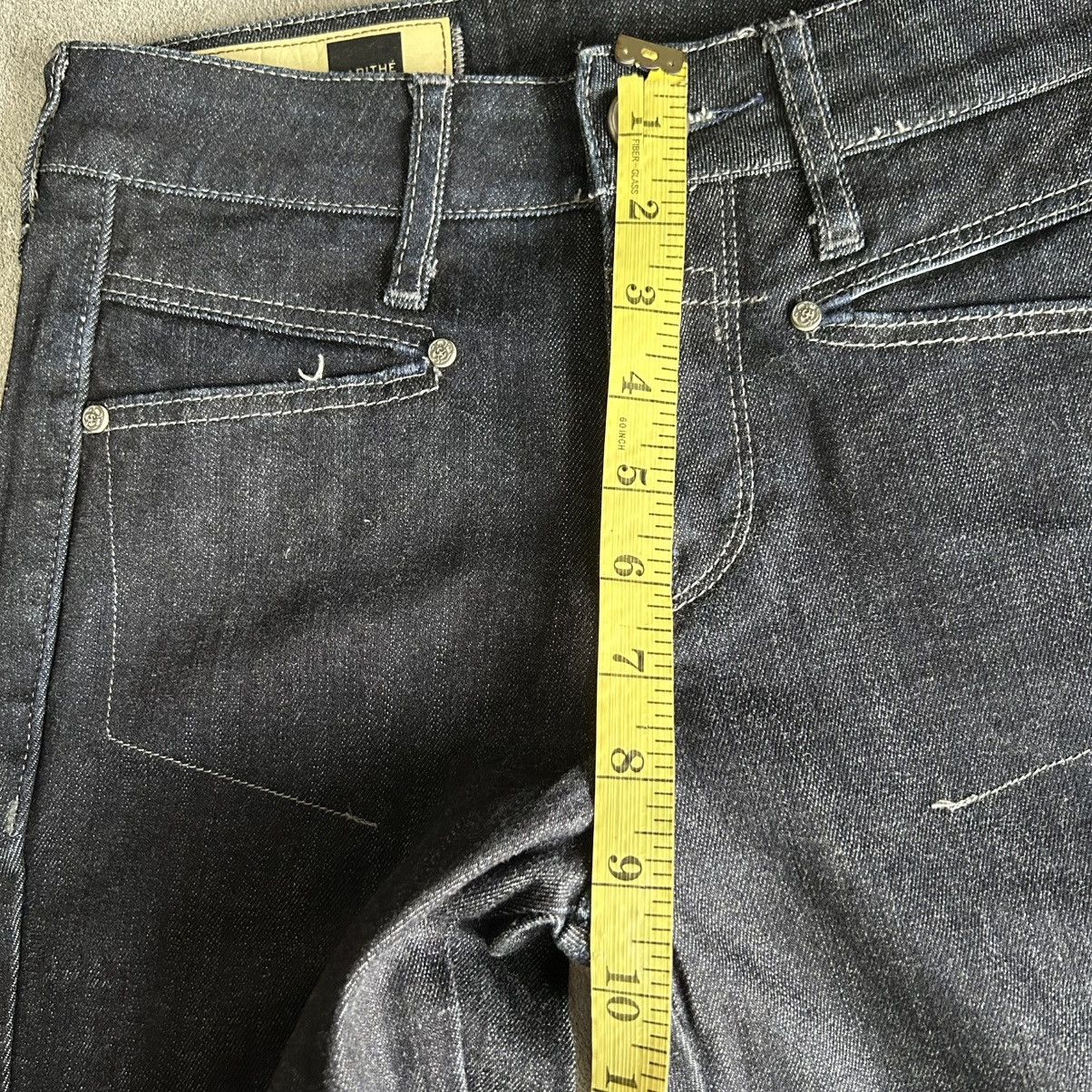 Marithe + Francois Girbaud MFG Blue Flared Denim Size US 26 / EU 42 - 11 Thumbnail