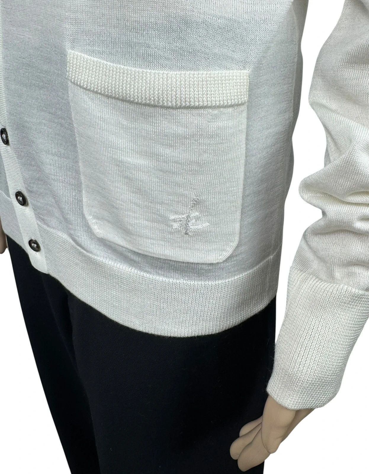 Other Jack Knitters Merino Wool Cardigan Size S / US 4 / IT 40 - 5 Thumbnail