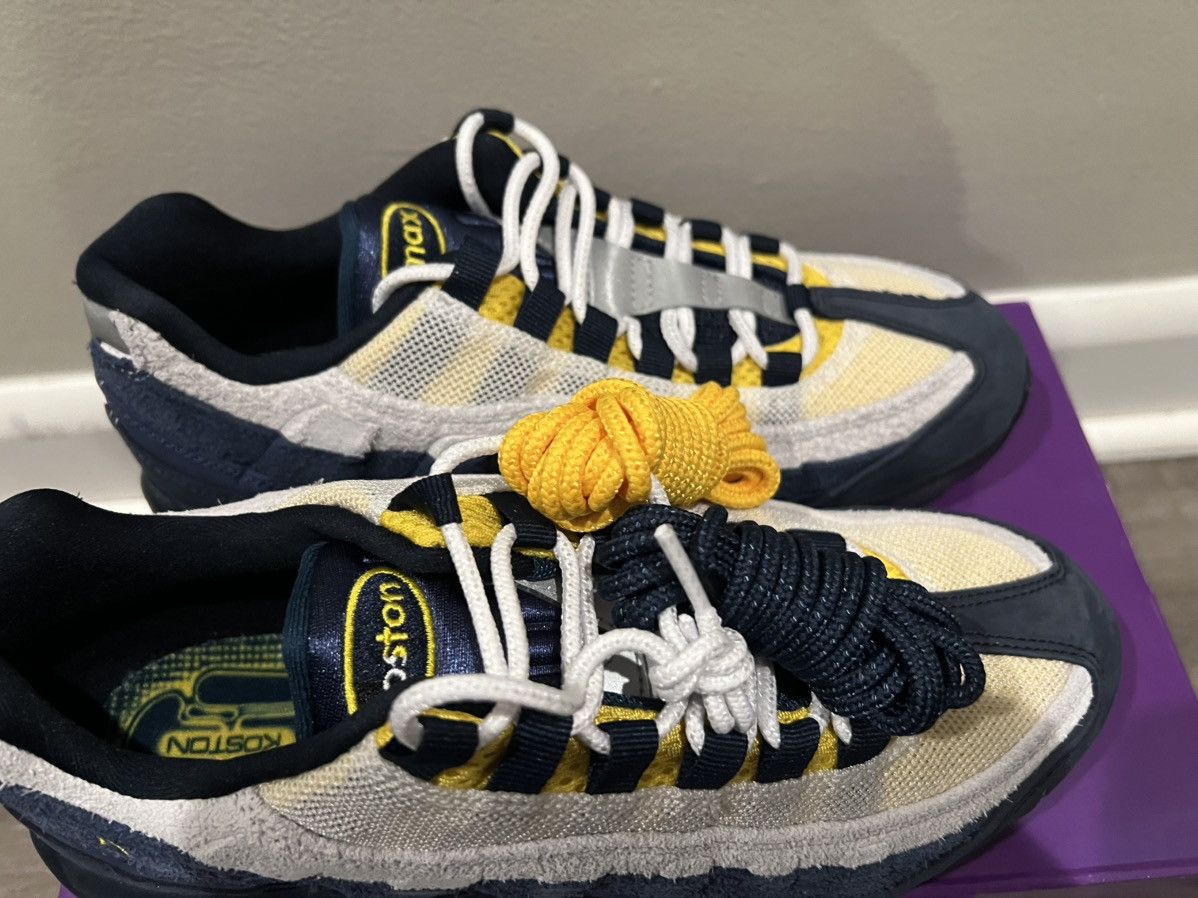 Nike Size 8 Nike SB Air Max 95 Eric Koston Yellow Obsidian Navy Size US 8 / EU 41 - 4 Thumbnail